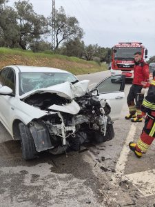 Ayvalık’ta Meydana Gelen Kaza Sonucu Üç Kişi Yaralandı