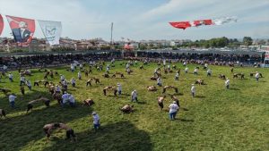 Manavgat'ta Yağlı Güreş Heyecanı Başladı