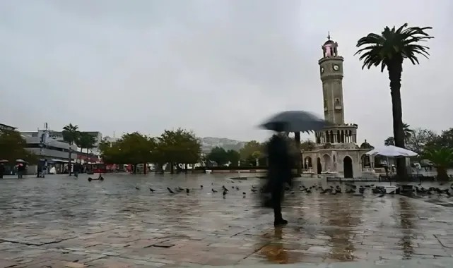 Meteoroloji’den İzmir İçin Kuvvetli Yağış Uyarısı
